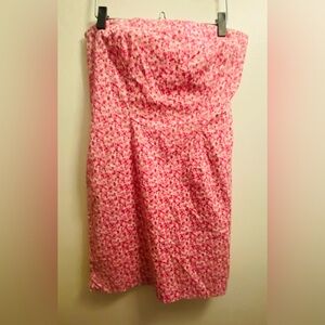 Floral Pink Sleeveless Top